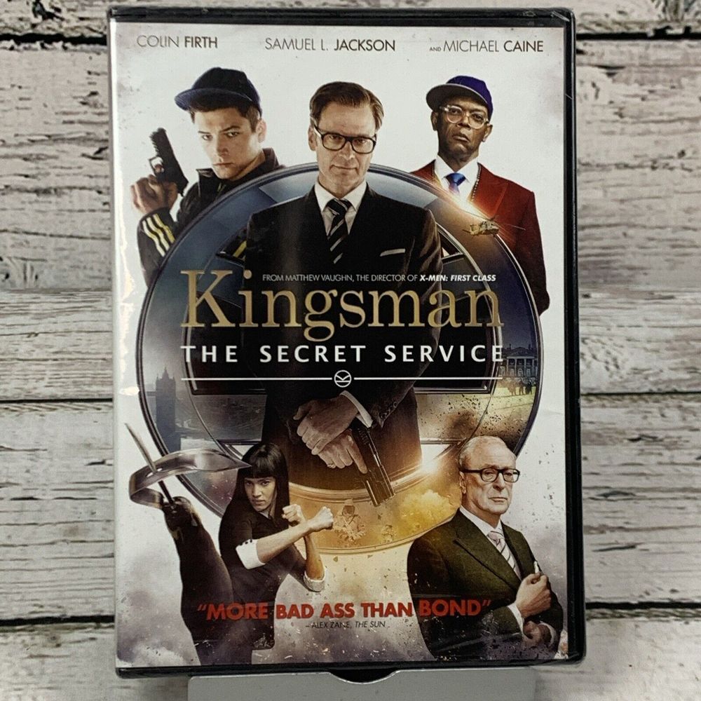 Kingsman - The Secret Service [2014 DVD] Samuel Jackson‎ Michael Caine